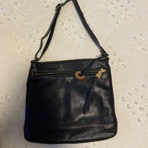 Fossil leather bag